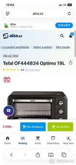 Tefal mini trouba horkovzdušná na pečení - 6