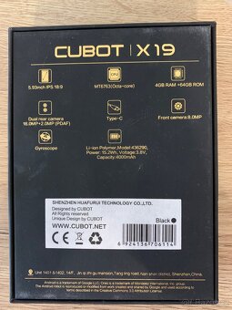 Mobilní telefon Cubot X19 (Smartphone) - 6