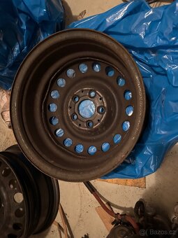 Plechové disky Mercedes W201 190e 5x112 6x15 - 6