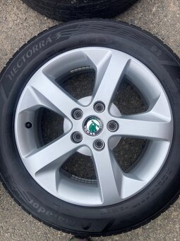 Alu 5x112 r16,Škoda Octavia 2, 205/55 16-6mm - 6