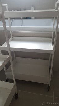 IKEA vozík bílý 3x - 6