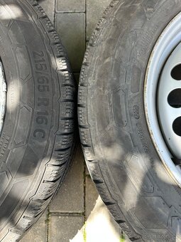 Zimní 215/65/16C /originál sada Volkswagen T5,T5.1 ,T6,T6.1 - 6