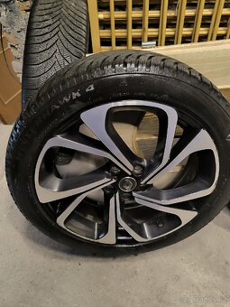 ALU kola Renault Scénic 5x114,3 r20 Originál,pneu 6mm+TPMS - 6