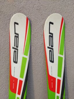 Lyže ELAN RACE, 130 cm + lyžáky NORDICA - 6