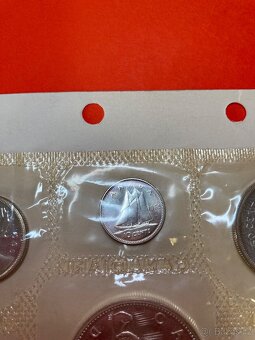Prodám kanadskou sadu mincí – 1965, UNC 🇨🇦 - 6