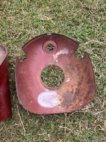 Čz 175 250 přední maska světla horní i spodní díl - 6