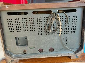 Sestava elektronkové rádio TESLA Máj 623A+gramofon - 6