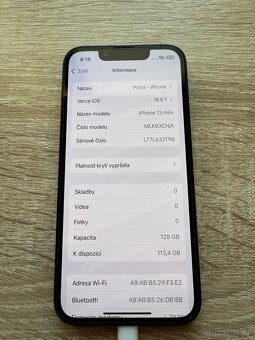 iPhone 13 mini 128GB Midnight + příslušenství - 6