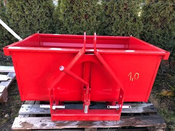 Transportní box za malotraktor - výklopný - 6