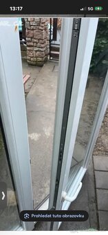 Bílo hnědé okno 150/150 - 6