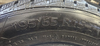 zimní pneu 3ks 195/65R15 - 6