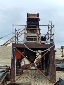 Trojsitný triedič štrko - pieskov (triedička) - 6