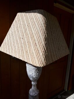 Starozitna lampa, samostatne stojici - 6