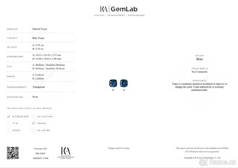 DIAMANTOVÝ PRSTEN TOPAZ 5.49ct. TOP CENA - 6