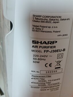 Čistička vzduchu Sharp FP J30EUB - 6