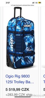 Ogio Rig 9800 125L Nový Trolley Travel Bag na Prodej - 6