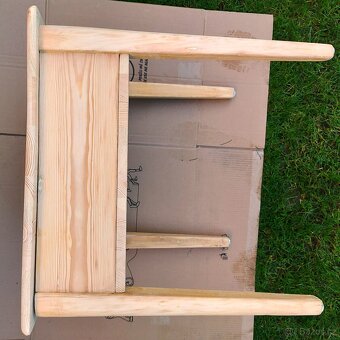 Stolička (štokrle) renovovaná 47x47x50cm - 6