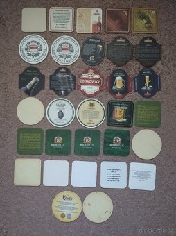 Pivní tácky českých pivovarů 132 ks - 6