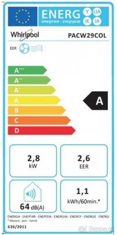 Mobilní klimatizace WHIRLPOOL PACW29COL - 6