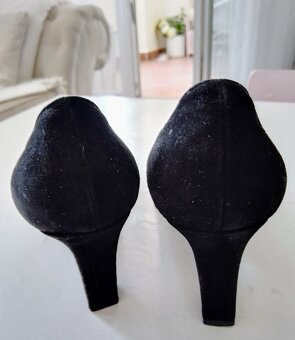 BOTY ČERNÉ LODIČKY SPOLEČENSKÉ SLAVNOSTNÍ PLESOVÉ CLIO BOND - 6