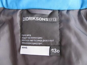 Rostoucí lyžařský set Didriksons Skare Corn Blue vel.128 - 6