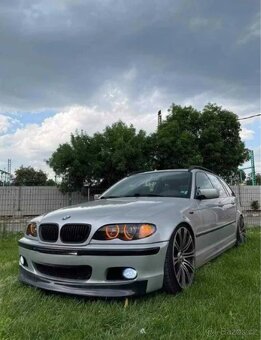 Lipo spoiler pod nárazník na BMW E46 M technik nárazníky - 6