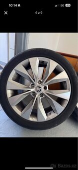 Cassiopeia kola 235/45 r18 5x112 ET44 ŠKODA SUPERB - 6