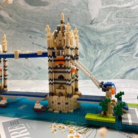NOVÉ Stavebnice typu Lego - Tower Bridge - 1833 kostek - 6