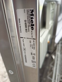 Myčka nádobí Miele G 6300 SCi - 6