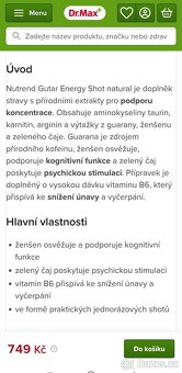 Nutrend nápoje pro sportovce pro koncentraci a výkon - 6