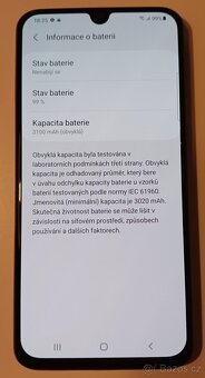 Prodám Samsung Galaxy A40, 4GB/64GB, stav A-, bílý - 6