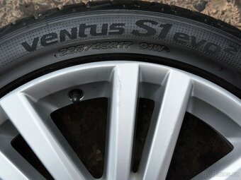 3x ALU kolo VW 17" 7J ET47 letní pneu 225/45/R17 - 6