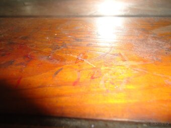 Dřevěná skřínka se zrcadlem - 6