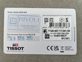 Tissot Seastar 1000 automatic 43 mm, záruční karta - 6