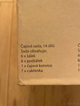 Čajová sada cibulák Banquet - 6