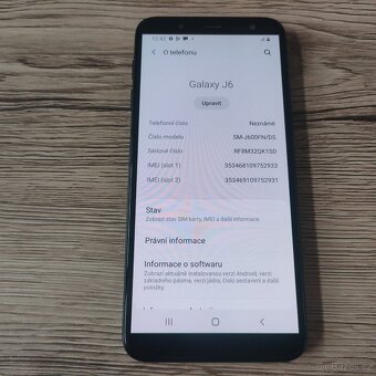 Samsung Galaxy J6 Duos-5,6"Amoled-32GB/3GB/13 Mpx/NFC/GPS - 6