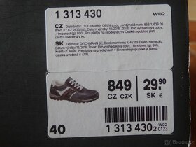 Polobotky boty Memphis vel. 40 nové - 6