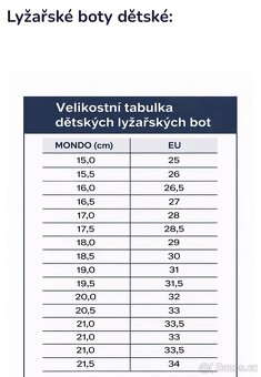 Dětské lyžáky Nordica MP165 (vel. 27) - 6