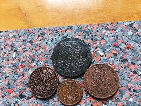 MINCE STARÁ BELGIE OD 1851 -1905 - 6