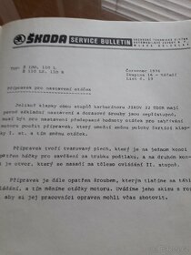Servisní bulletin VII.1976, Š100, 100L,110 L, 110 LS, 110 R - 6