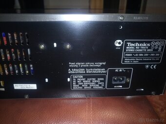 P: CD player a tape deck technics - 6