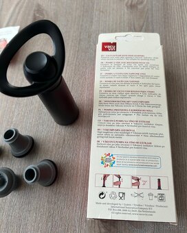 Vakuová pumpa na víno + provzdušnovač vína - 6