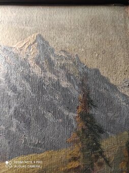 Obraz olej na kartonu - 6