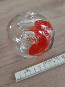 Retro sklenené težítka 2Ks - 6