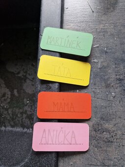 Magnetická tabule Family flow - 6