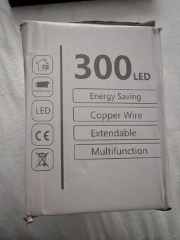2x VNITŘNÍ I VENKOVNÍ DÉLKA 20m, Yassen-300 led - 6