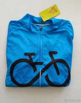 Prodám nový cyklistický dres + šortky - 6