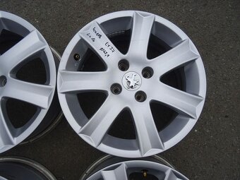 Alu disky origo Peugeot, 16", 4x108, ET 27, šířka 6J - 6