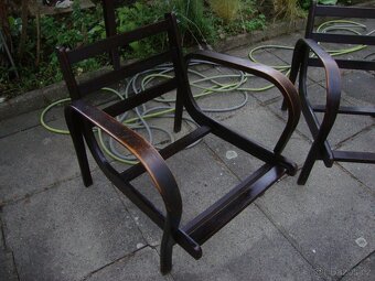 2x starožitné retro křeslo Koželka Kropáček z 50. let pěkná - 6