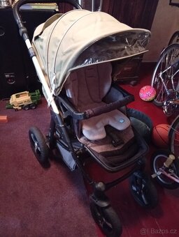 Husky kočárek se zimní výbavou 2v1 - 6
